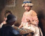 The game of lotto - 查理·卓别林